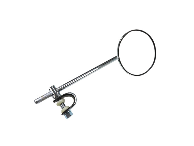 Mirror round clamp connection chrome product