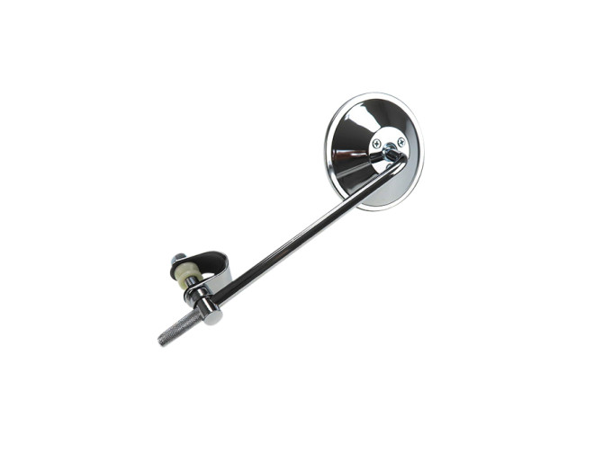 Mirror round clamp connection chrome product