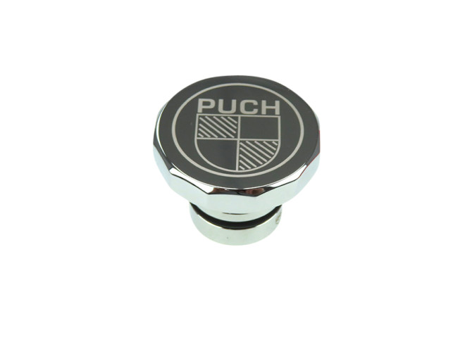 Fuel cap 30mm Puch Maxi as original with logo aluminium  product