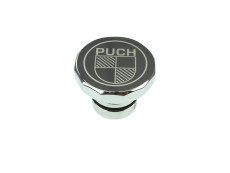 Tankdeckel 30mm Puch Maxi wie original mit Logo Alu 