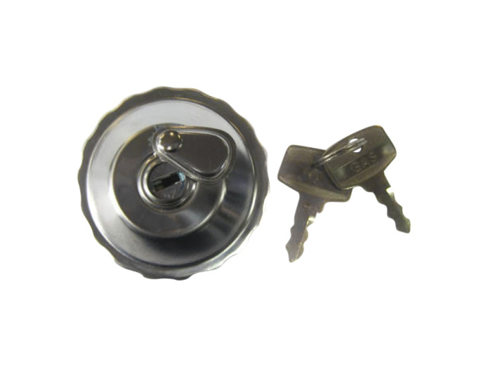 Fuel cap bajonet lock 30mm Puch Maxi chrome with lock