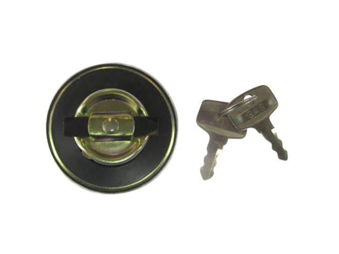 Tankdeckel Bajonett 30mm Puch Maxi Chrom mit Schloss  product