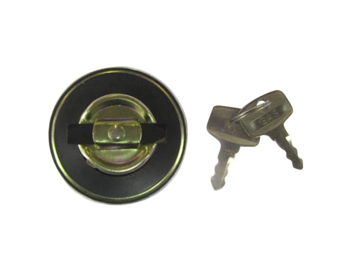 Fuel cap bajonet lock 30mm Puch Maxi chrome with lock