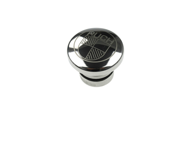 Fuel cap 30mm Puch Maxi inox round with logo  product