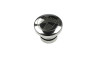 Tankdop 30mm Puch Maxi RVS rond met logo  thumb extra