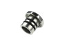 Tankdop 30mm Puch Maxi RVS rond met logo  thumb extra