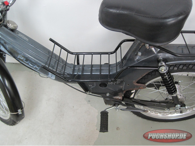 Luggage carrier Puch Maxi S tank / frame bracket black honeycomb MLM product