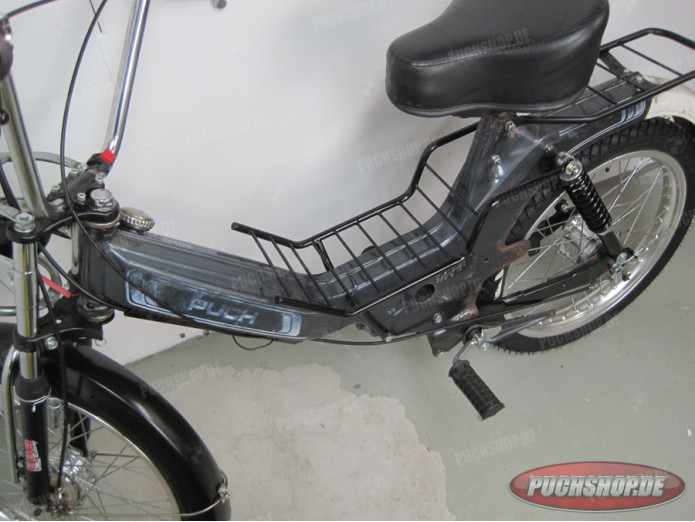 Luggage carrier Puch Maxi S tank bracket black honeycomb MLM