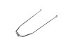 Puch Bodywork Front mudguard bracket Chrom 17" 31,5cm long Front fender bracket Puch Maxi S N 17 inch 31,5cm Chrom GPO