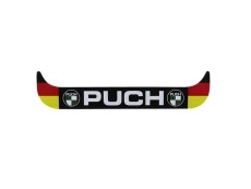 Licence plate holder-sticker black with German flag JUST Germany!!