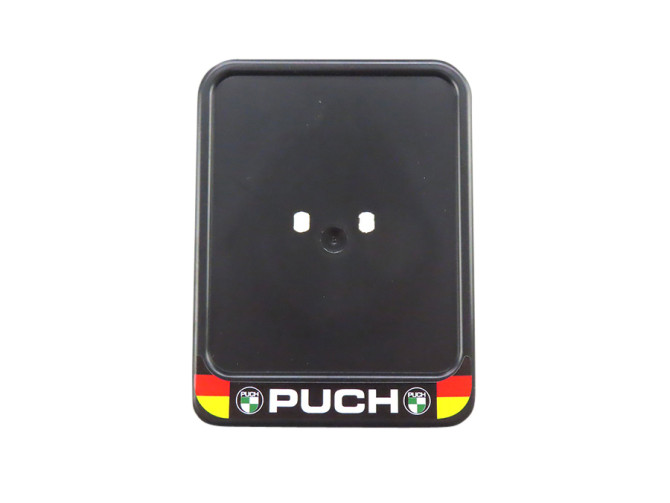 Licence plate holder-sticker black with German flag JUST Germany!! product