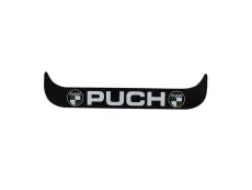 Licence plate holder-sticker Puch black JUST Germany!!