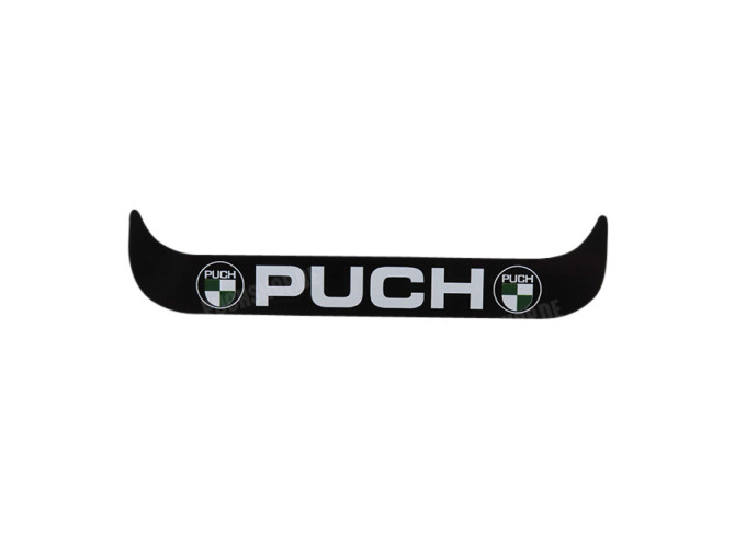 Licence plate holder-sticker Puch black JUST Germany!! main