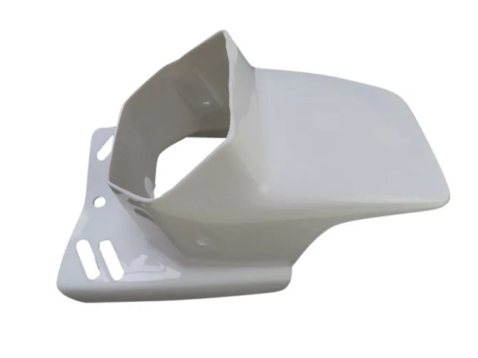 Headlight spoiler square white product