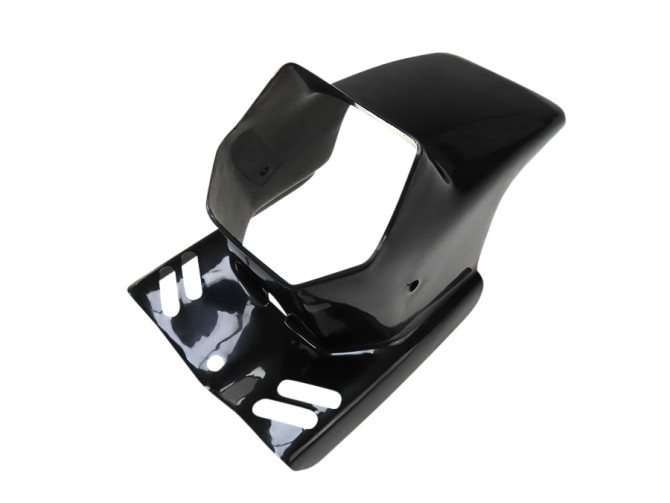 Headlight spoiler square black product