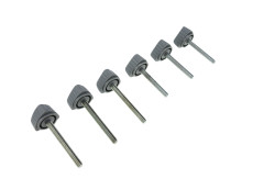 Side cover bolts grey Puch Maxi S (6-pieces)