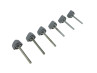 Side cover bolts grey Puch Maxi S (6-pieces) thumb extra