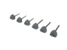 Side cover bolts grey Puch Maxi S (6-pieces) thumb extra