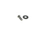 Front fork steering lock notch nail with ring thumb extra