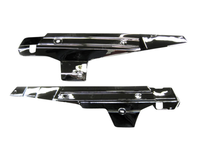 Side cover set Puch Maxi S chrome