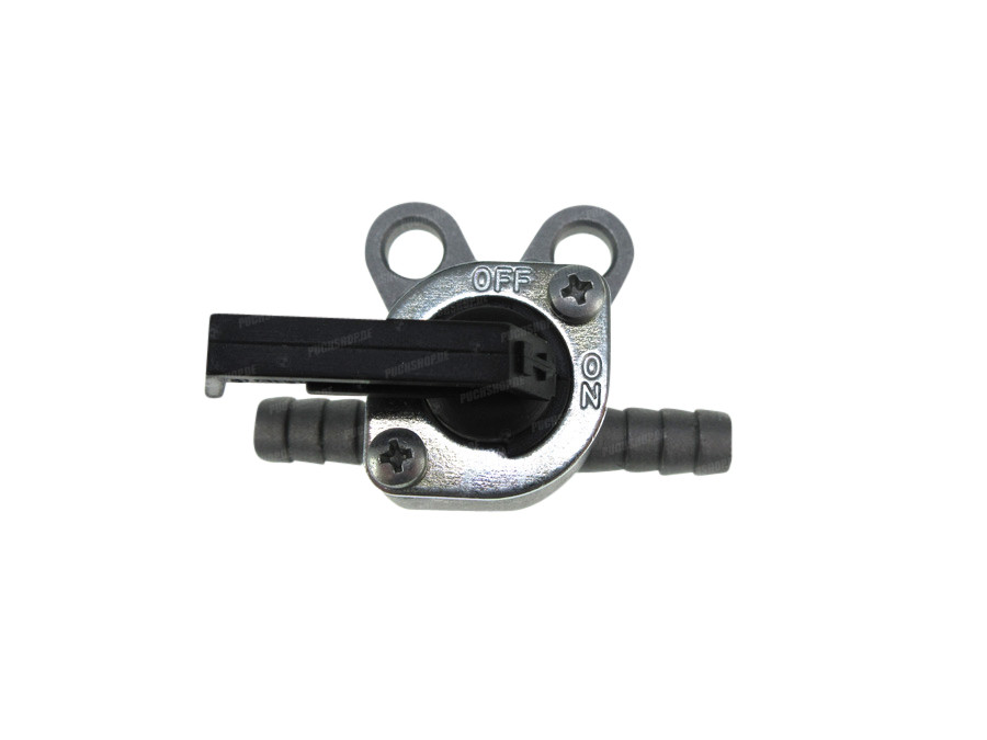 Petrol tap petcock for between hose with frame mount OMG product