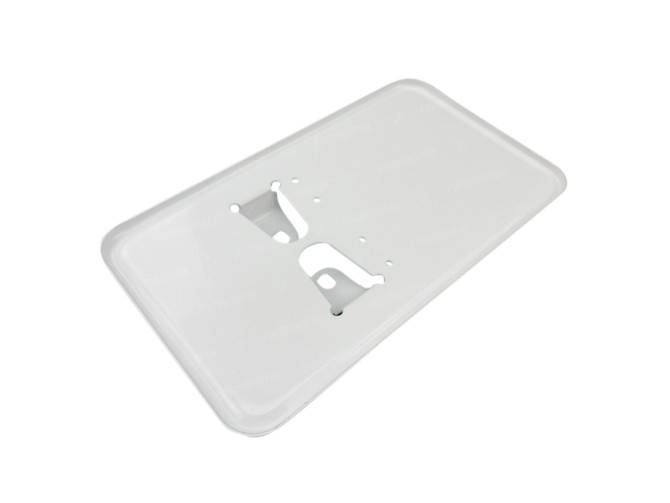 Licence plate holder NL white small (only for NL!!) 1