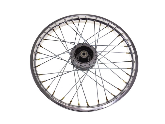 17 inch spoke wheel 17x1.40 chrome set Puch Maxi S / N import quality product