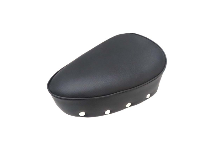 Saddle oldtimer model black with chrome buttons product