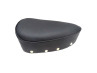 Saddle oldtimer model black with chrome buttons thumb extra