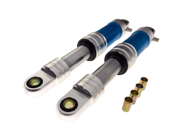 Shock absorber set 280mm sport hydraulic / air light blue
