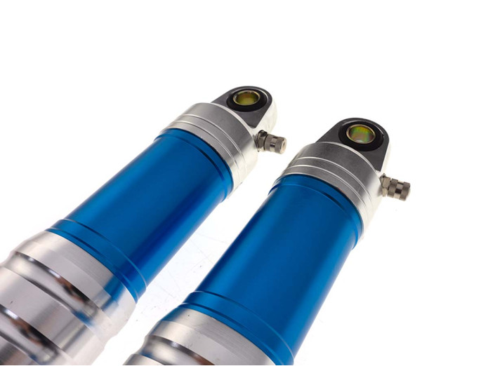 Shock absorber set 280mm sport hydraulic / air light blue