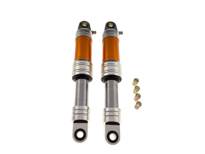 Schokbreker set 280mm sport hydraulisch / lucht oranje  product