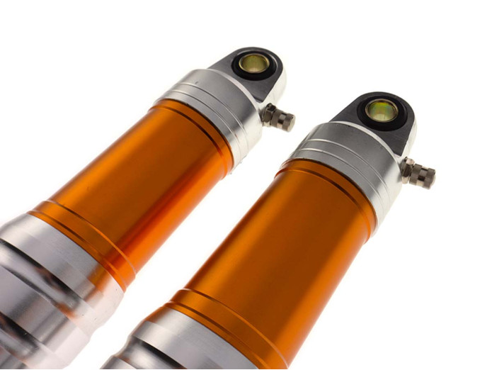 Shock absorber set 280mm sport hydraulic / air orange 