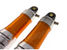 Shock absorber set 280mm sport hydraulic / air orange  thumb extra