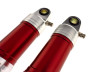 Shock absorber set 280mm sport hydraulic / air Red