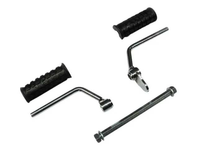 Footrest Puch Maxi S / 2-speed chrome product