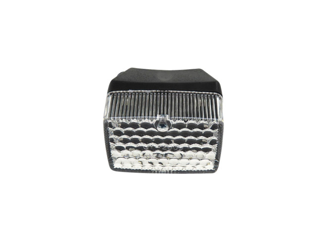 Taillight small model Ulo black LED 6V with diamond pattern and brake light product