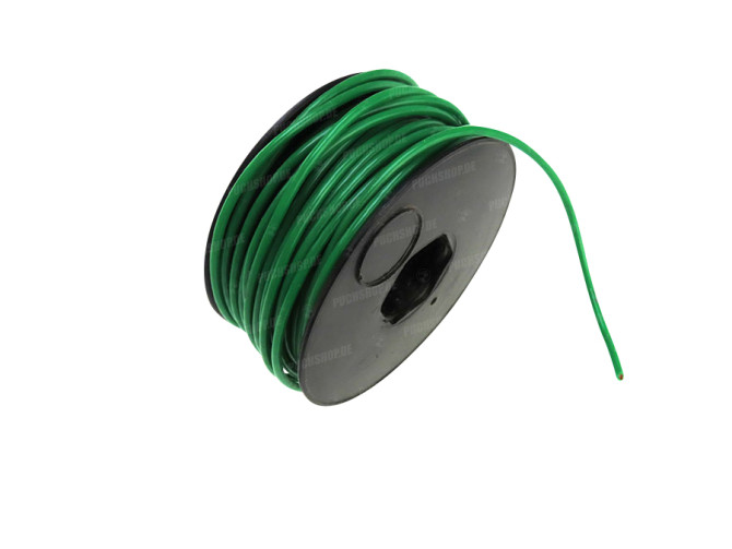 Elektrisch draad groen (per meter) main
