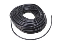 Insulating sleeve PVC black 7.0mm per meter