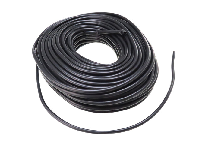 Isolatiekous PVC zwart 7.0mm per meter product