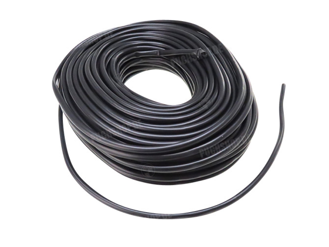 Insulating sleeve PVC black 10.0mm per meter main