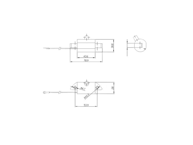 Ontsteking model Bosch spoel VEC TV-2E elektronisch product