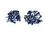 Elektro kabelschoen assortiment set 50-delig plat blauw  thumb extra