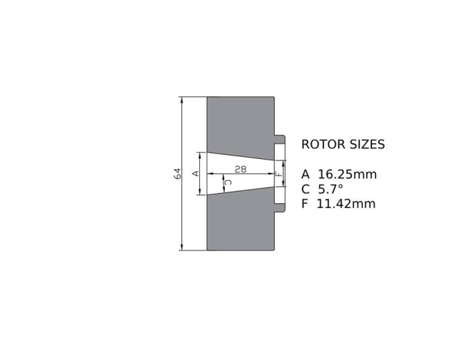 Ontsteking binnenrotor HPI 068 Puch universeel  product