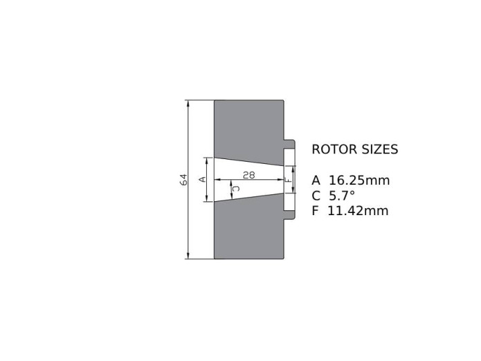 Ontsteking binnenrotor HPI 068 Puch universeel 