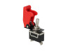 Kippschalter / Flightswitch on/off 12mm mit Sicherheitskappe thumb extra