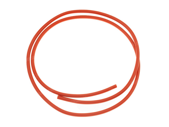 Bougiekabel rood 5mm dun 100cm