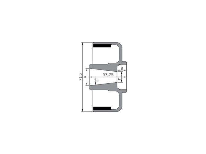 Ontsteking HPI 210 (2-Ten) rotor vliegwiel product