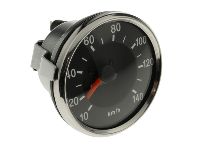 Speedometer kilometer chrome 140 km/h Puch Monza large clock