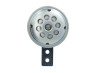 Horn 6V DC 70mm direct current galvanized model with holes